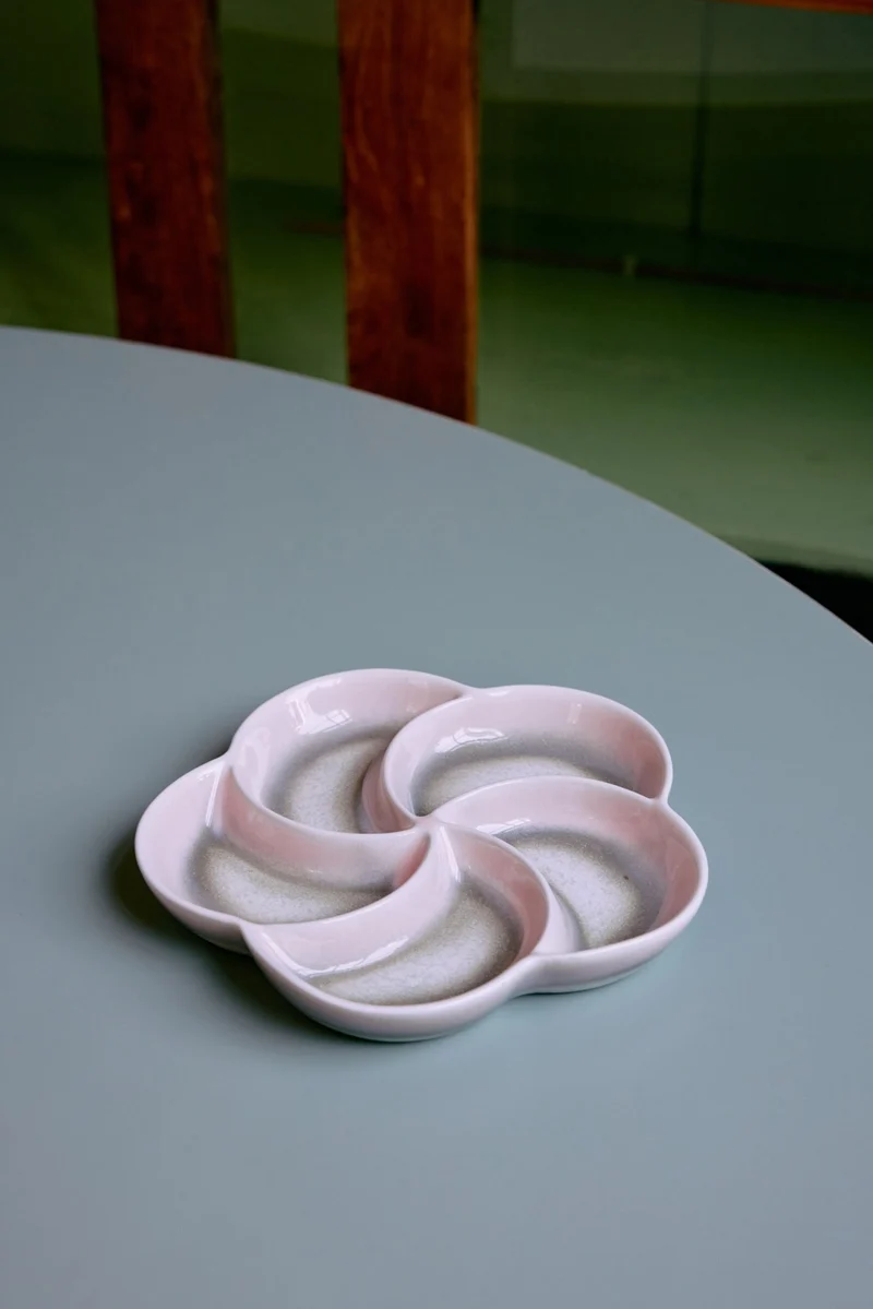70's ceramics: Snackteller Muse