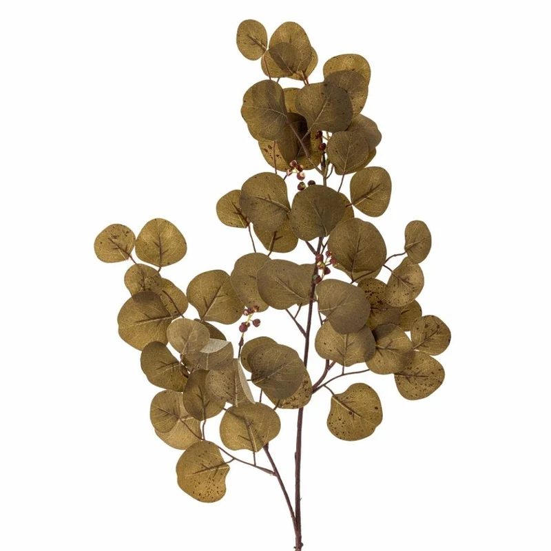 Eukalyptusstängel, braun, künstliche Blumen