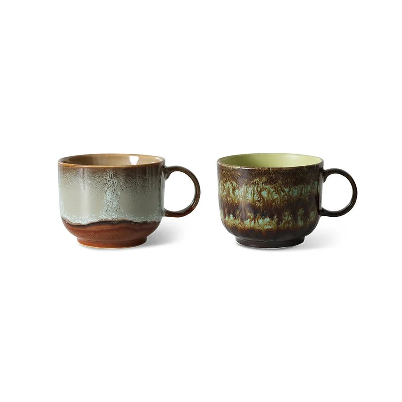 70's Ceramics: Teetassen Odyssey, 2er Set