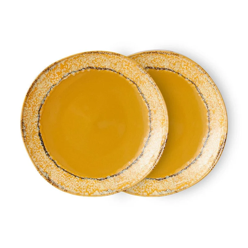 70's Ceramics: Beilagenteller Paradiese 2er Set