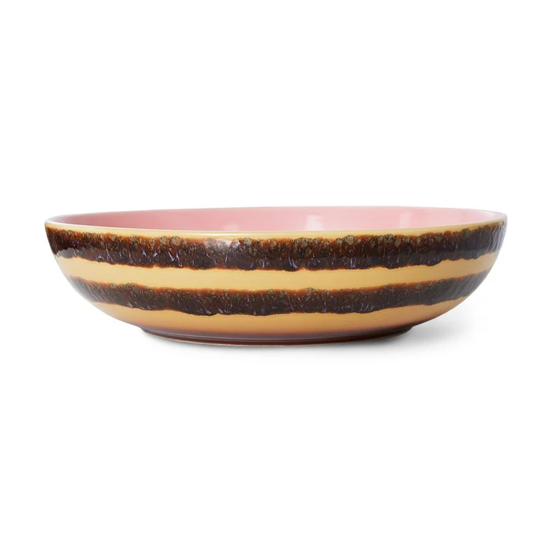 70's Ceramics: Salat Bowl Serene