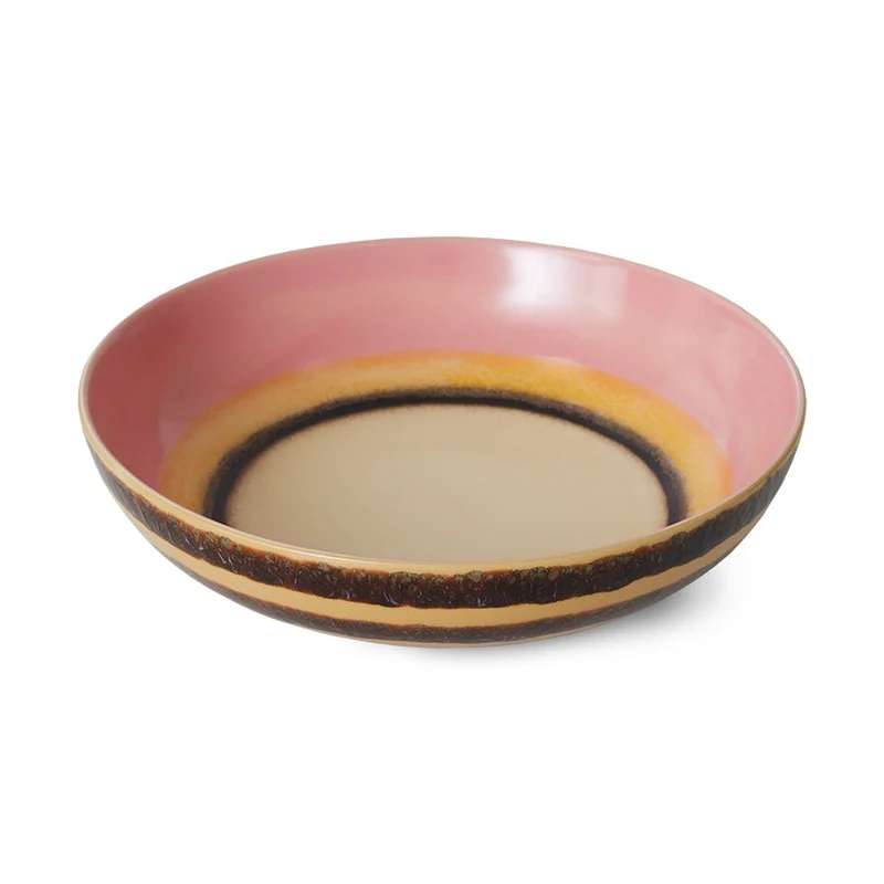 70's Ceramics: Salat Bowl Serene