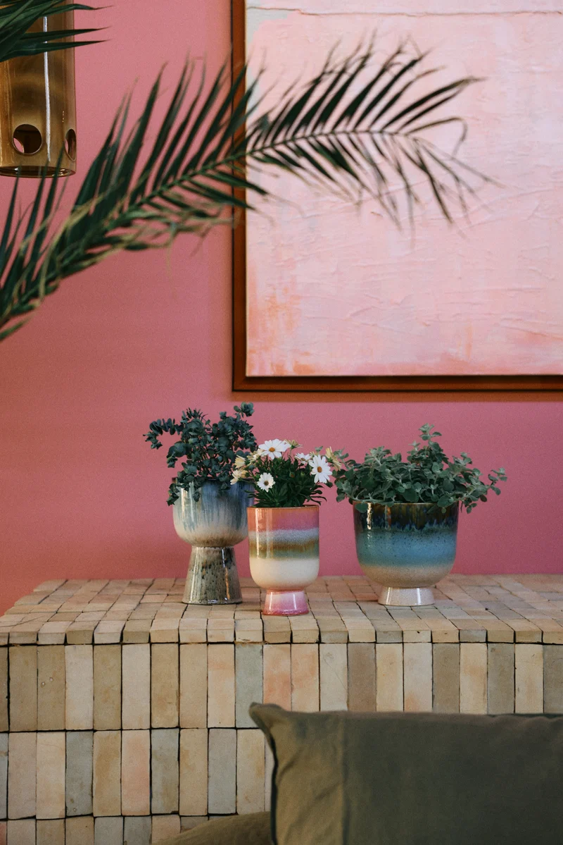 70's Ceramics: Blumentopf rosefield