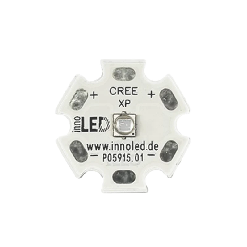 CREE-XP-E LED blau auf Starplatine