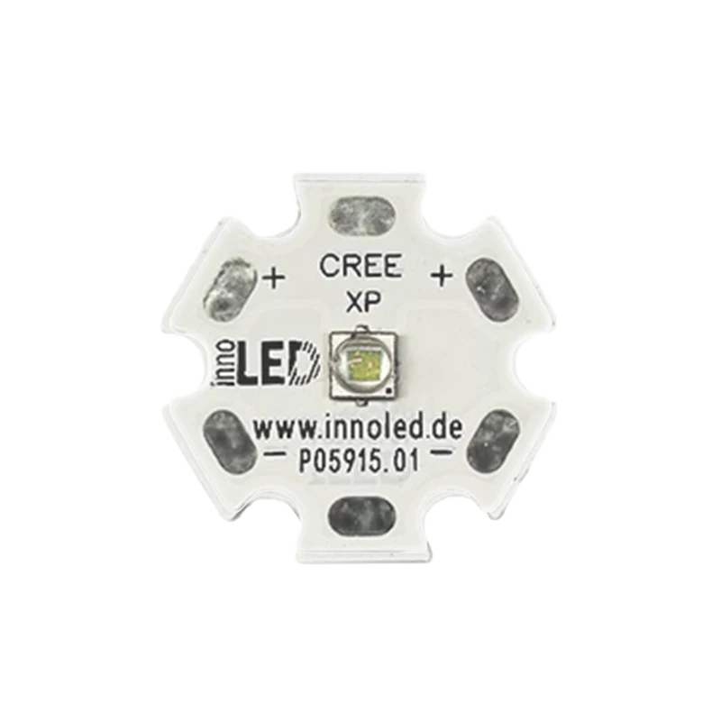 CREE-XP-E LED grün auf Starplatine