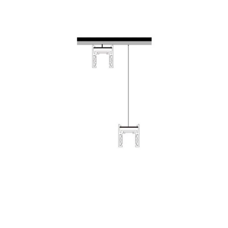 Stromschiene 48V zur Pendel- und Aufbaumontage