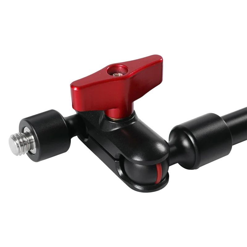 GVM Heavy-Duty Dual 31" 3 Section Articulating Magic Arms with 1/4'' Screw to 3/8'' Ball Heads