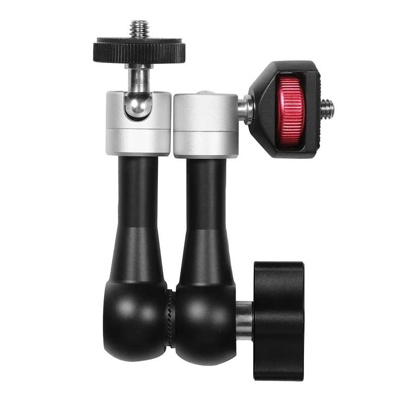 GVM Heavy-Duty Dual 7" Articulating Universal Magic Arm Grip with 1/4'' Ball Heads