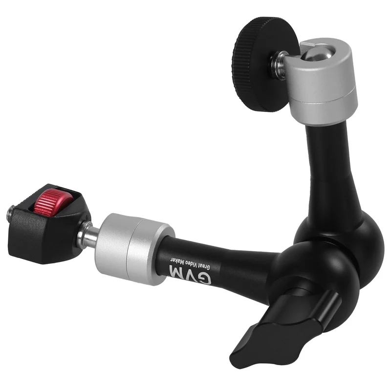 GVM Heavy-Duty Dual 7" Articulating Universal Magic Arm Grip with 1/4'' Ball Heads