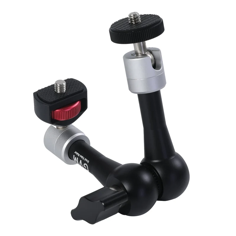 GVM Heavy-Duty Dual 7" Articulating Universal Magic Arm Grip with 1/4'' Ball Heads