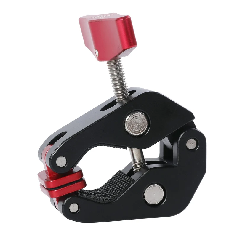 GVM Super Crab Clamp, Magic Arm Gripper Clamp with 1/4 and 3/8 Thread Clips for DSLR Cameras