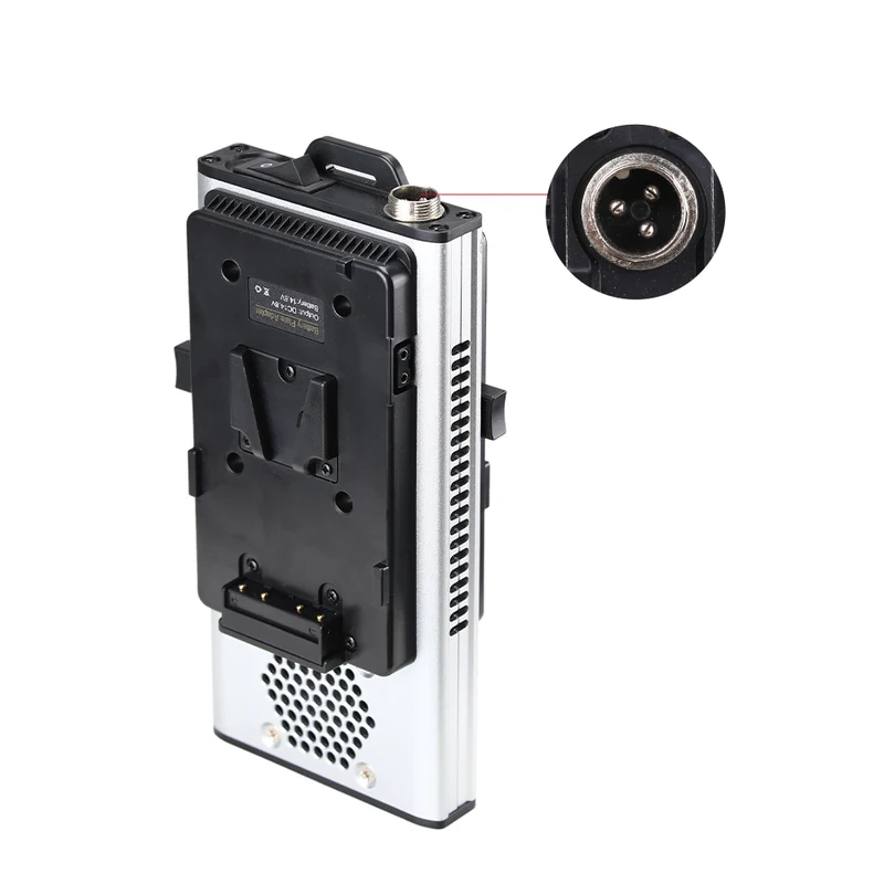 GVM V-Mount Battery Plate Adapter for SD300D PRO-SD300B and PRO-SD300C LED Lights