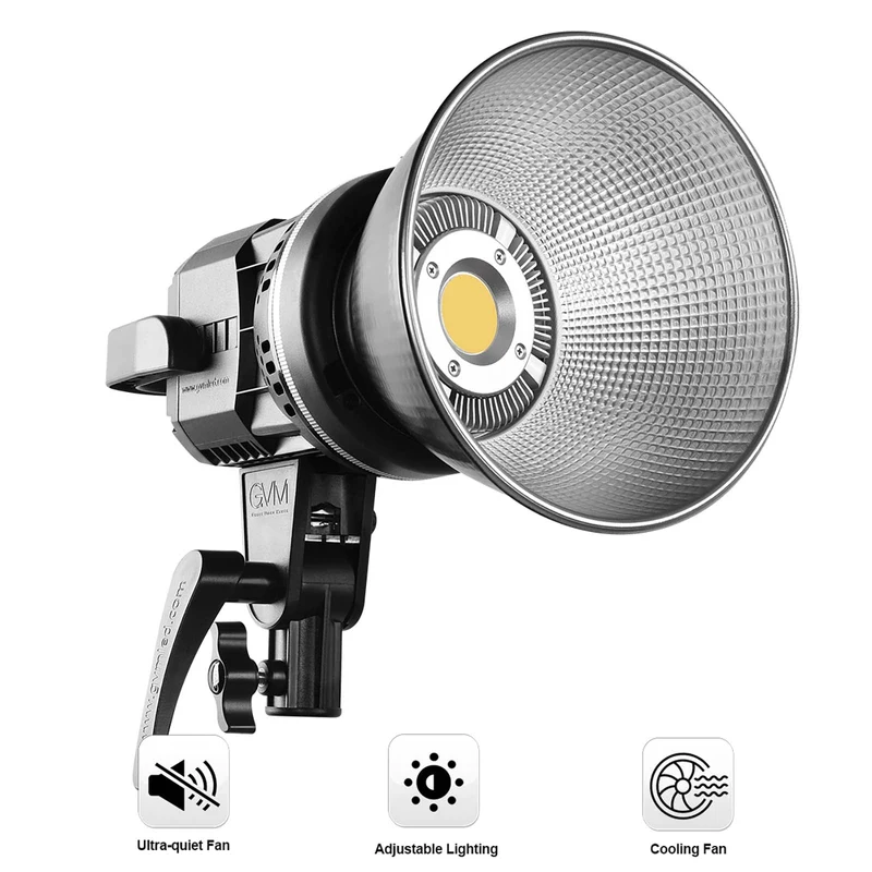 GVM P80S-180W High Power LED Spotlight Daylight Kit with Soft Umbrella