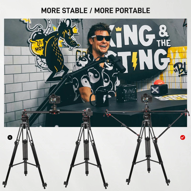 GVM-SSR (ST10) Support Arms for Camera Slider