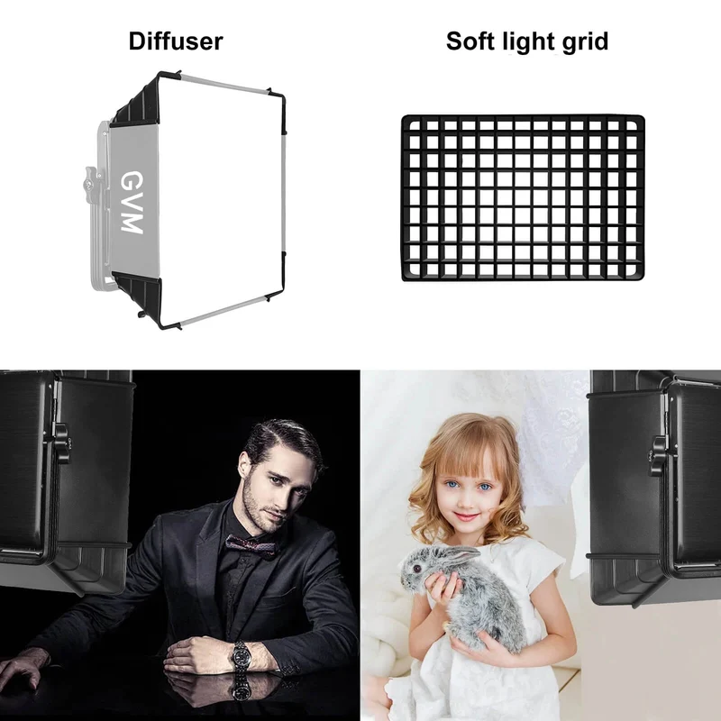 GVM Video Light Softbox for 1300D