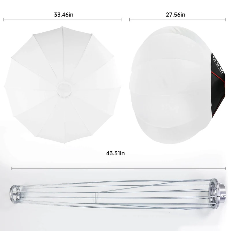GVM DL85R Lantern Softbox (33'')