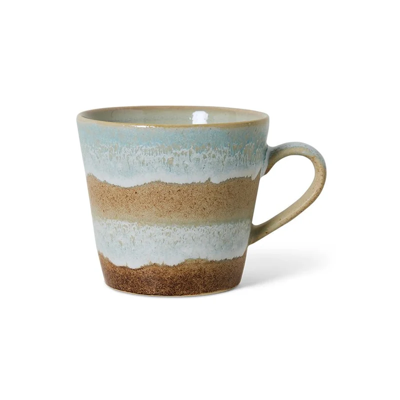 70's Ceramics: Cappuccino Tasse, Skyline