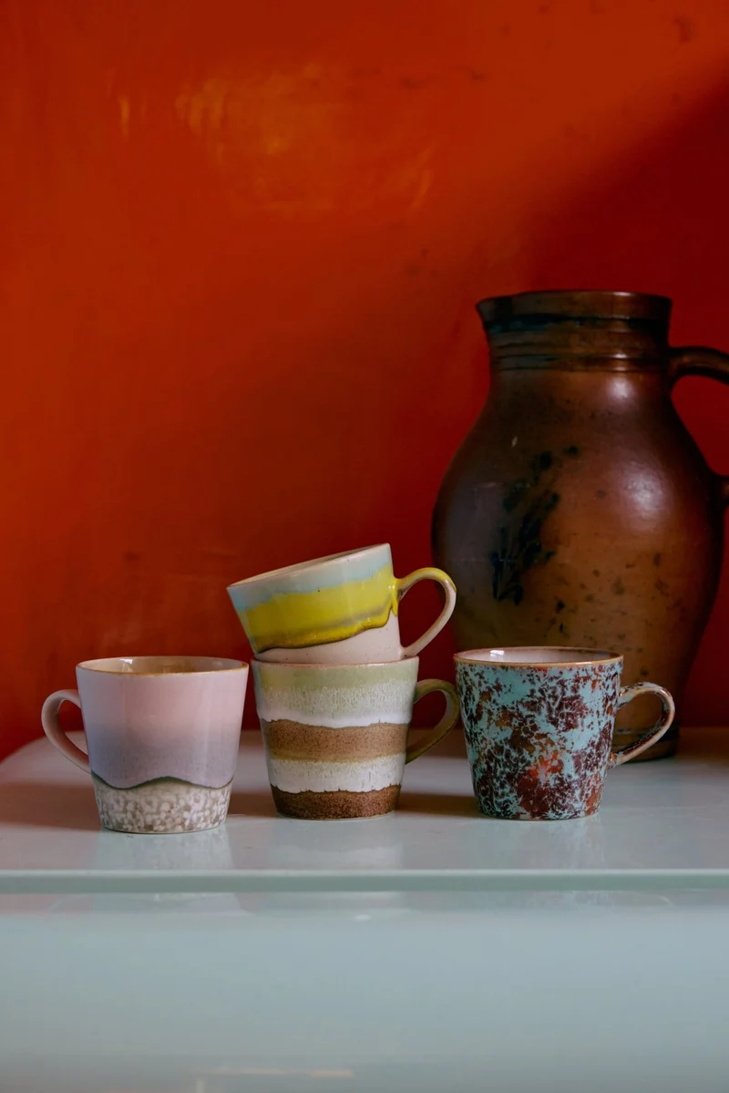70's Ceramics: Americano Tasse, Patina
