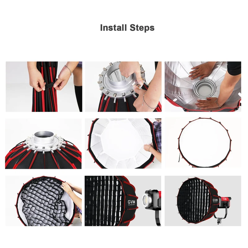 GVM Quick Release And Portable Softbox(23.62'')