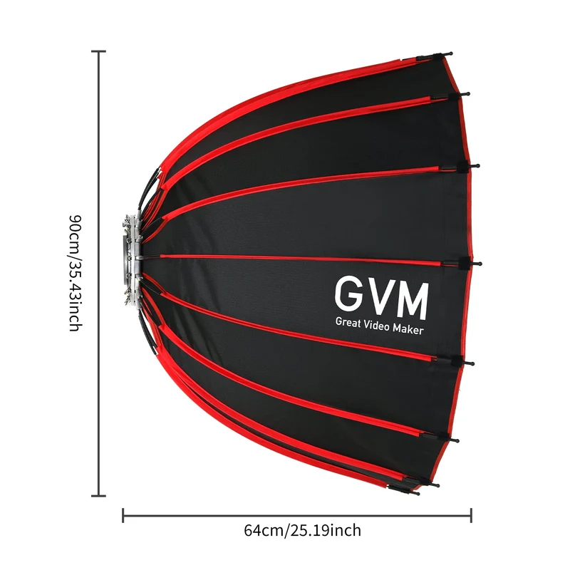 GVM Quick Release And Portable Softbox(35.43'')
