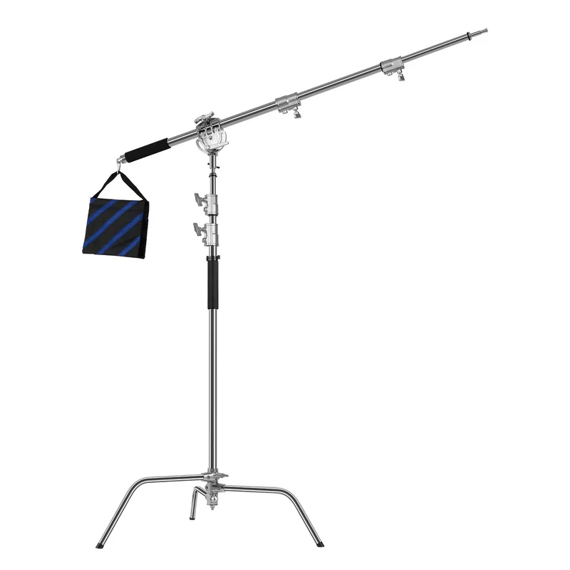 (Open Box) GVM C360 Turtle-Base C-Stand & Grip Arm Kit (10.5')