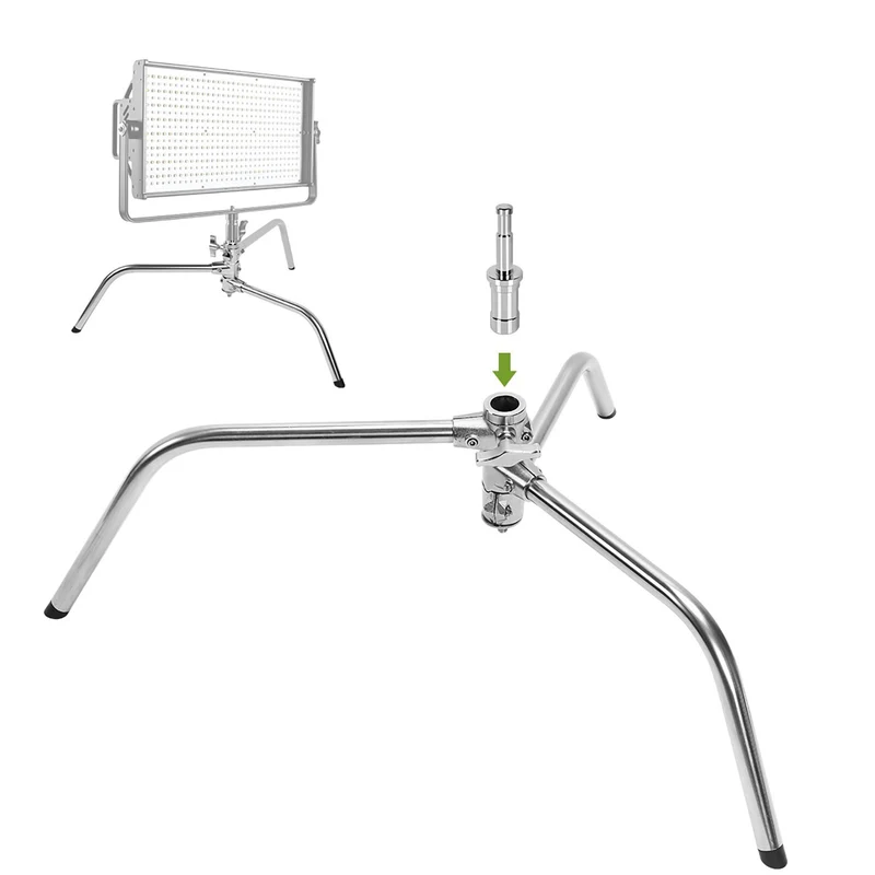 (Open Box) GVM C360 Turtle-Base C-Stand & Grip Arm Kit (10.5')
