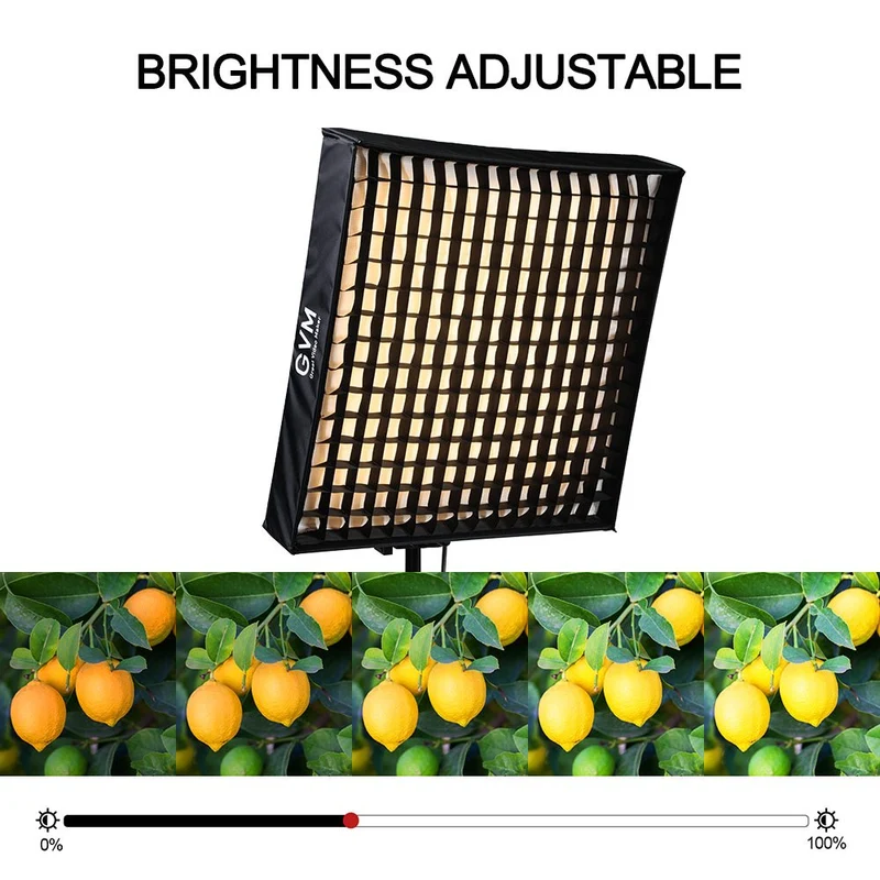 (Open Box) GVM B200C 200W RGB&Bi-Color Flexible LED Light