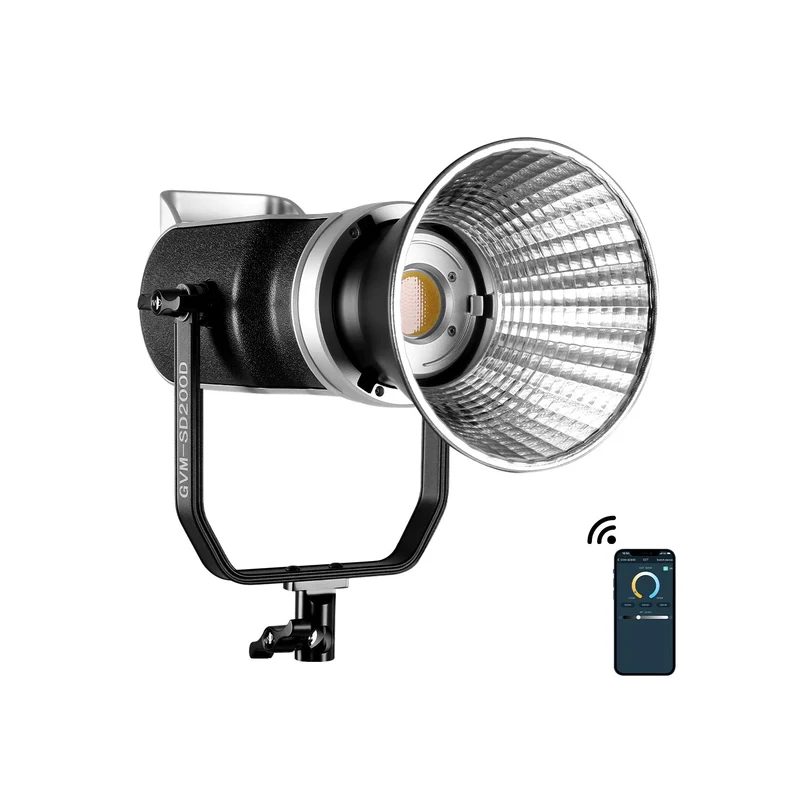 GVM SD200D 200W Bi-Color LED Video Light(2-Light KIT)