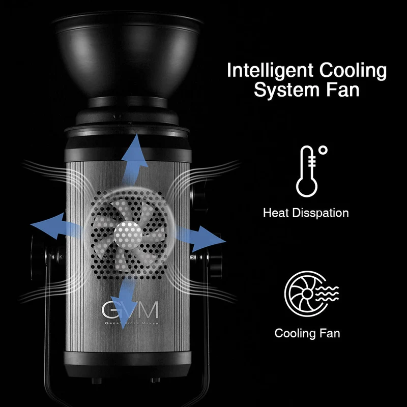 GVM 150s 150W High Power LED RGB & Bi-Color Spotlight