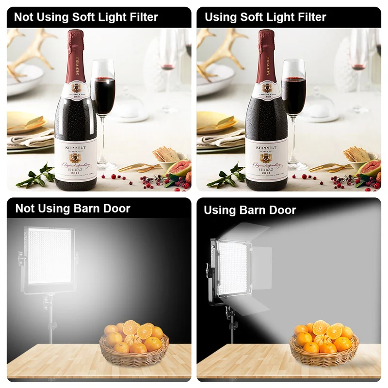 GVM-520S 30W High Beam High Brightness Bi-Color LED VIdeo Soft Light