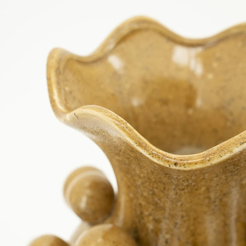 Vase Viro, Mustard