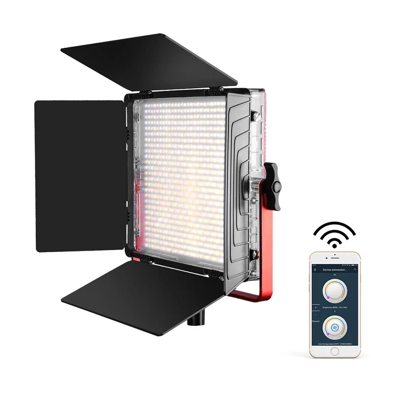 GVM MB832 led studio video light bi color light kit
