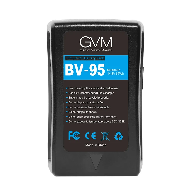 GVM BV-95 Battery both D-Tap and DC outputs