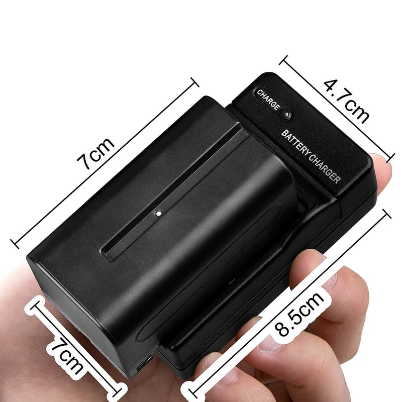(Open Box)GVM NPF 750 Li-ion Replacement Batteries and Chargers