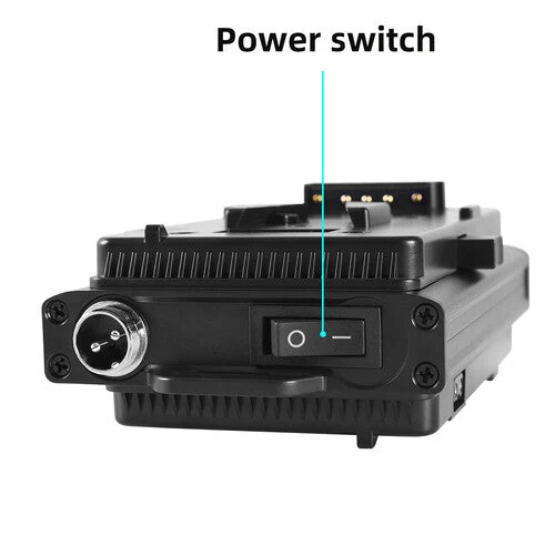 GVM V-Mount Battery Plate Adapter for PR150R and PR150D LED Lights