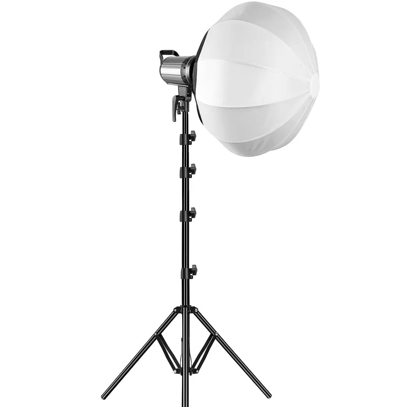 GVM-G100W 90W High Power LED Spotlight Bi-Color Studio Lighting Kit with Lantern Softbox
