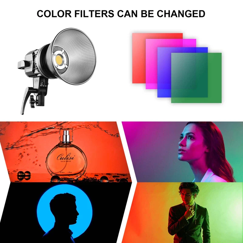 GVM P80S Spotlight Studio LED Video Light