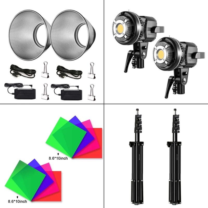 GVM P80S Spotlight Studio LED Video Light