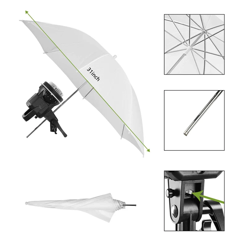 GVM P80S Spotlight Studio LED Video Light