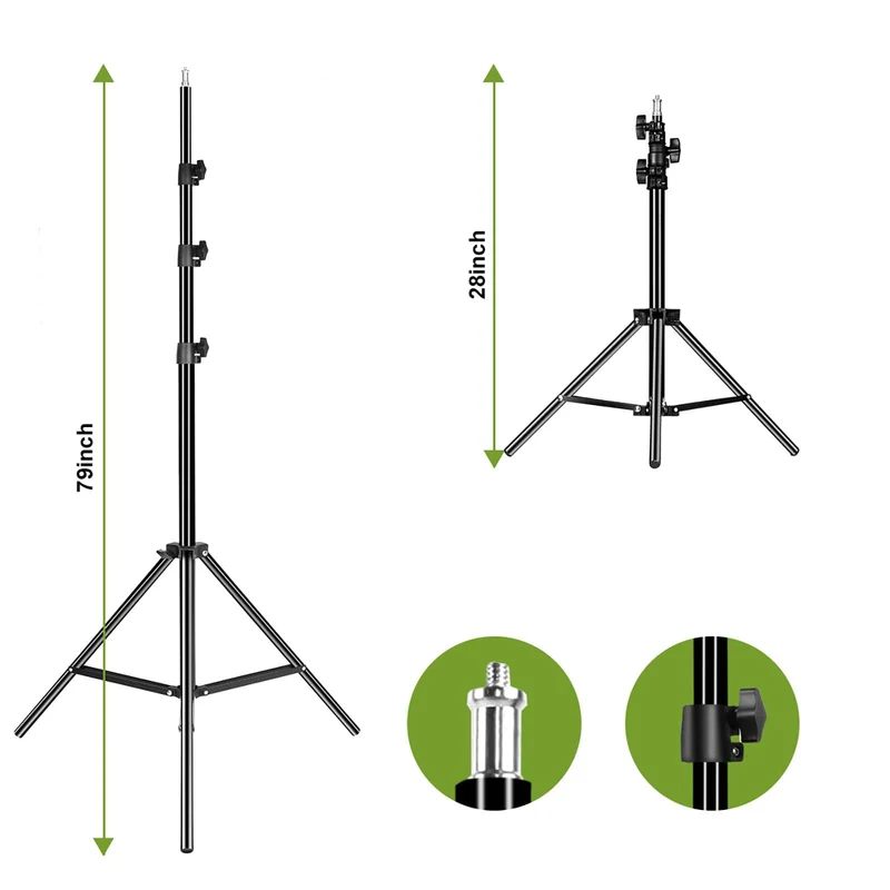 GVM P80S Spotlight Studio LED Video Light