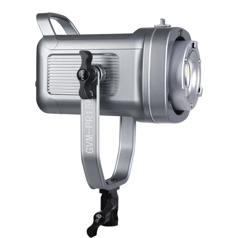 GVM PR150D 150W High Power LED Spotlight Bi-Color Studio Lighting Kit with Lantern Softbox+Light stand
