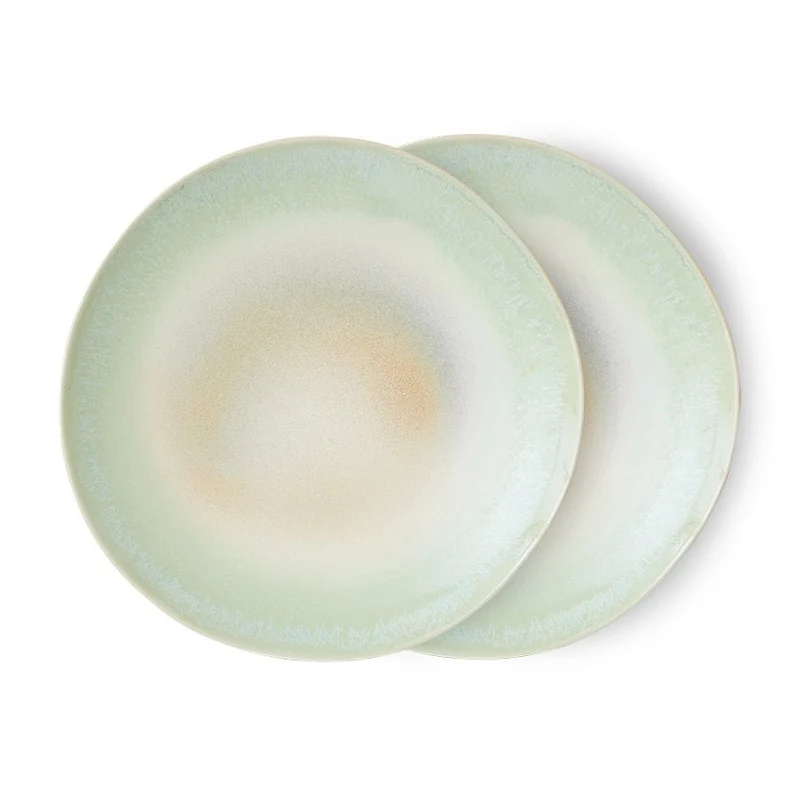 70's Ceramics: Essteller Palms, Set von 2