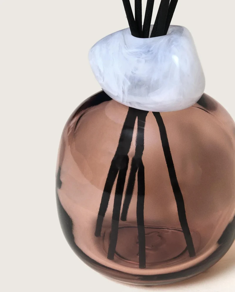 Raumduft Diffuser Mineral Rosa/Weiß - Lady Flower