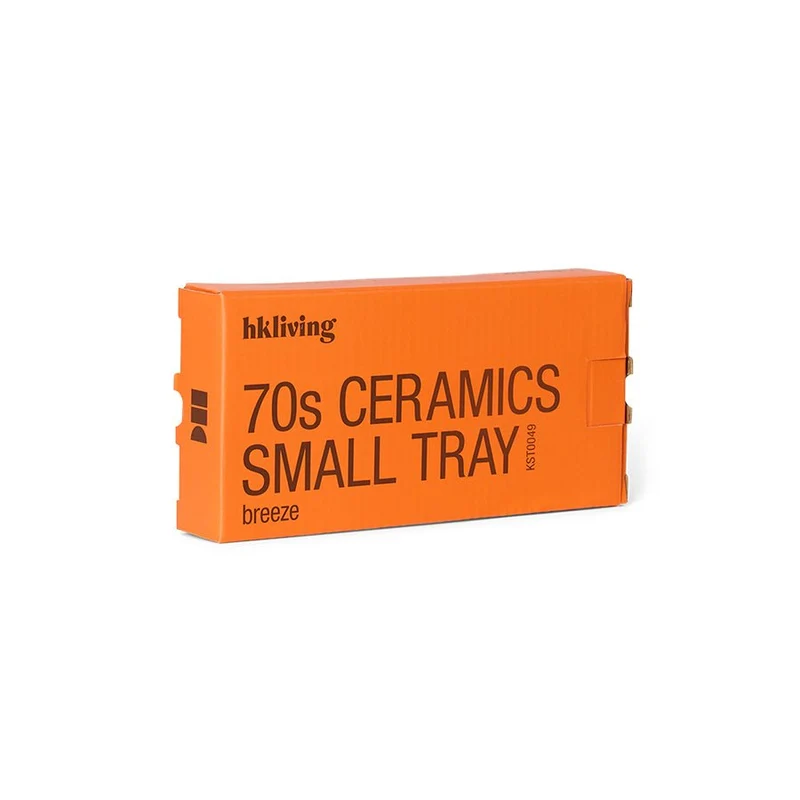 70's ceramics: small tray, Breeze
