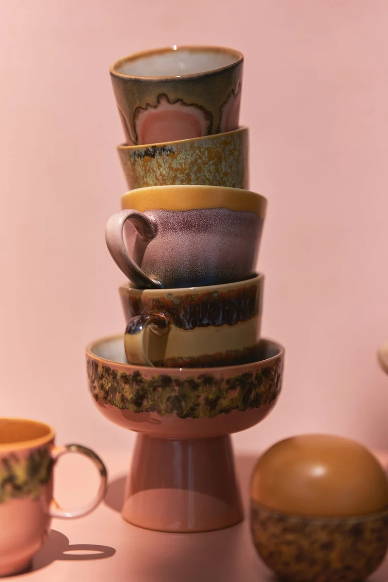 70's Ceramics: Americano Tasse Sunbeam, 260ml