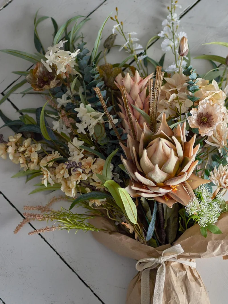 Kunstpflanze Eucalyptus Stem, Green, Artificial Flowers