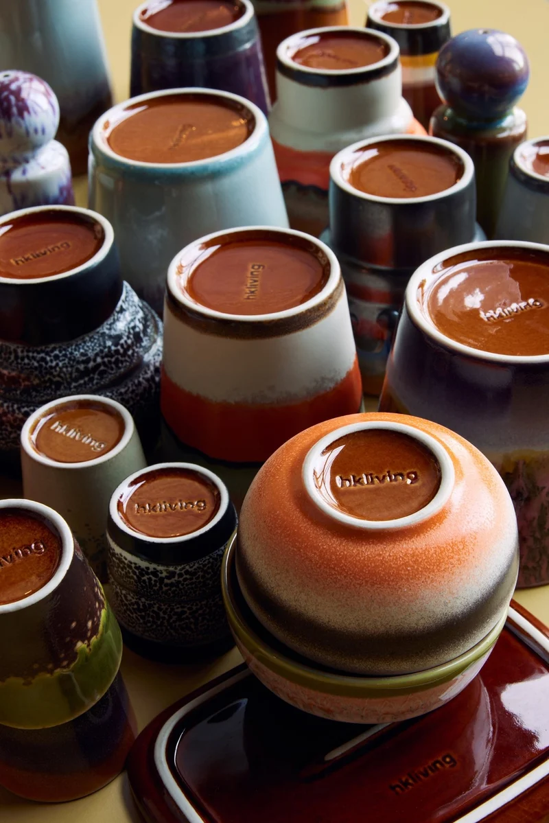 70's Ceramics: Cappuccino Tasse Burst, 300 ml