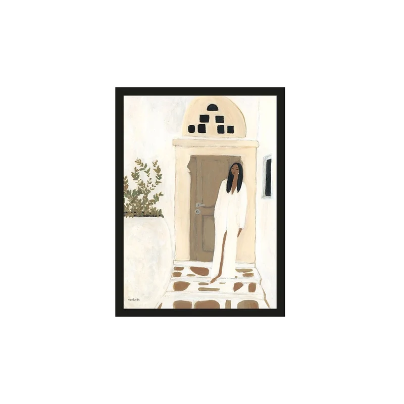 Poster Mediterranean Dream, inkl. Rahmen