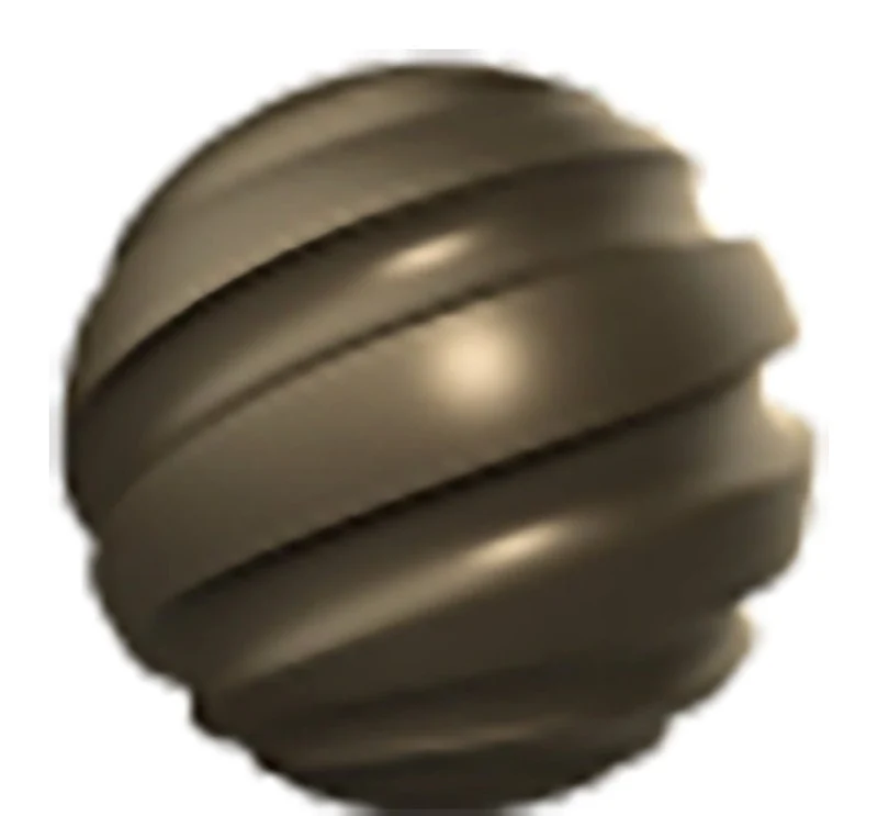 2400 - Terra Pendelleuchte rund Ø60 cm