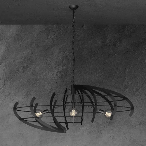 2408 - Terra Pendelleuchte oval 150cm